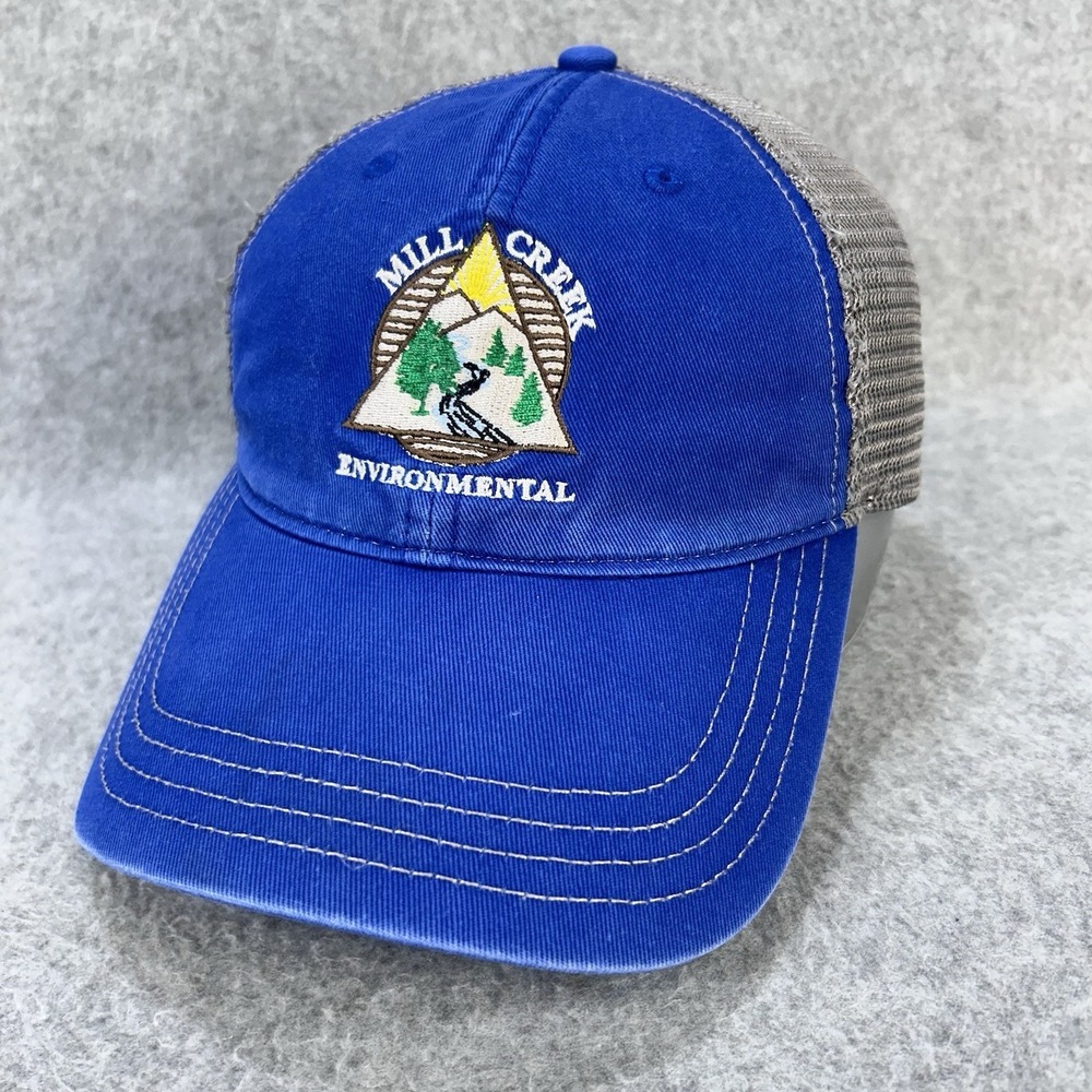 Mill Creek Environmental Richardson 111 Snapback Trucker Cap Blue Gray MD/LG